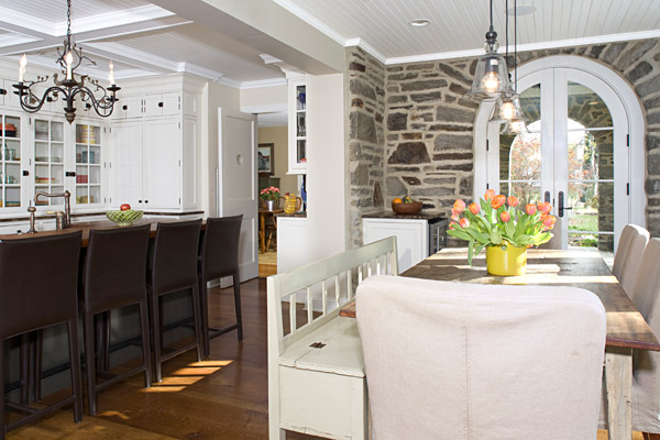 New traditional-style house designed by Ann Ledger Architect